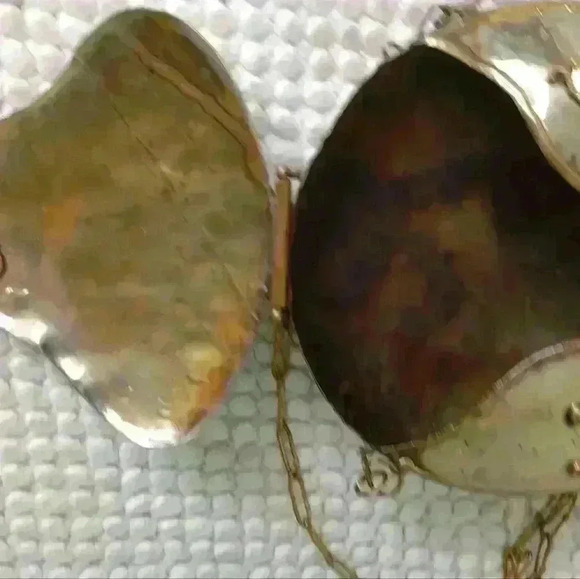 Lunacy Vintage Handcrafted Metal Chain Mermaid Crossbody Bag Purse - Picture 7 of 11